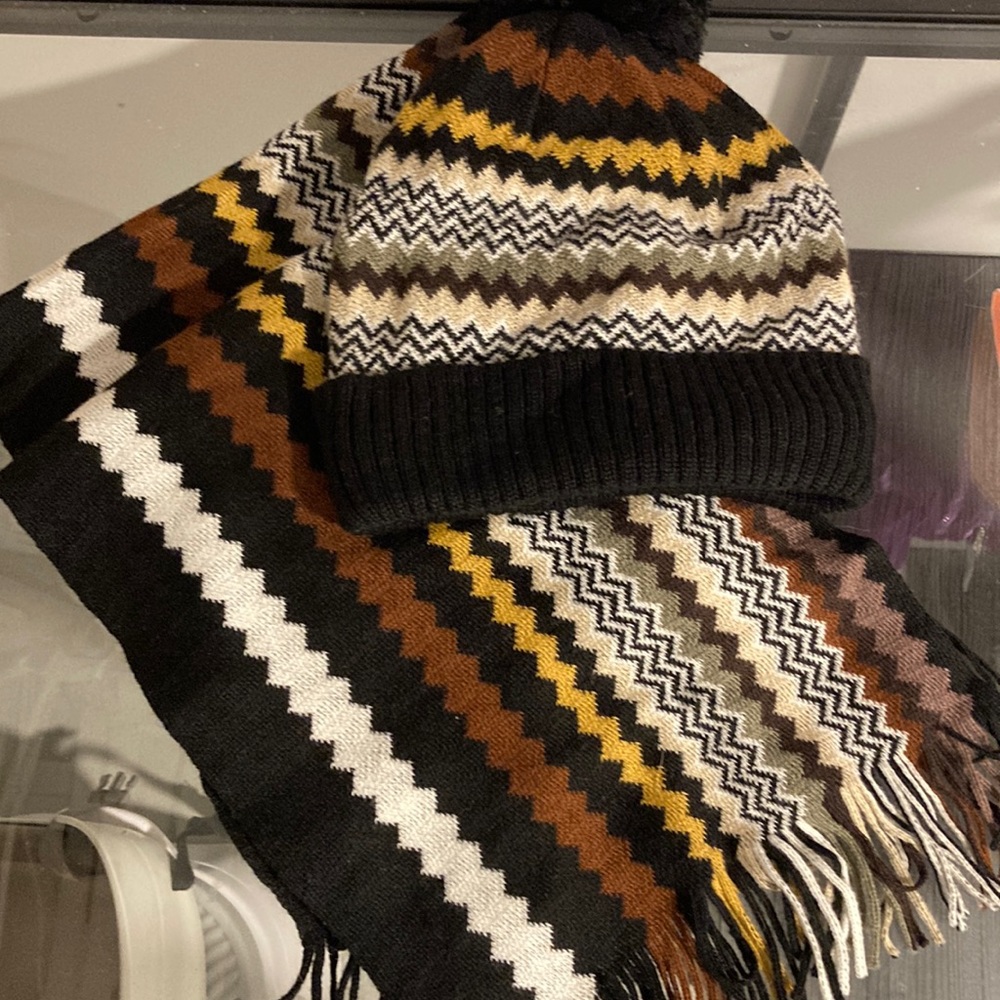 Missoni for Target scarf and hat set